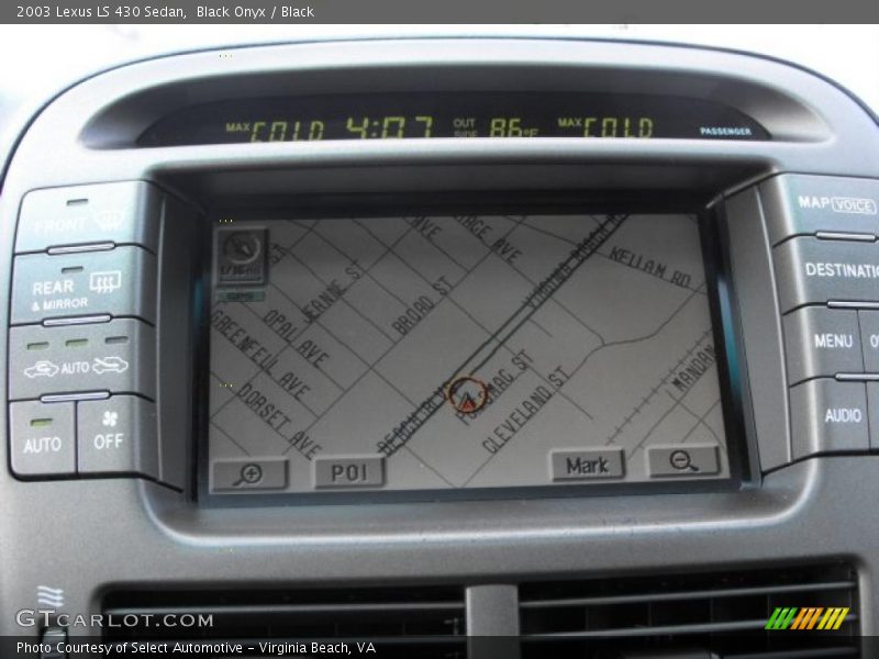 Black Onyx / Black 2003 Lexus LS 430 Sedan