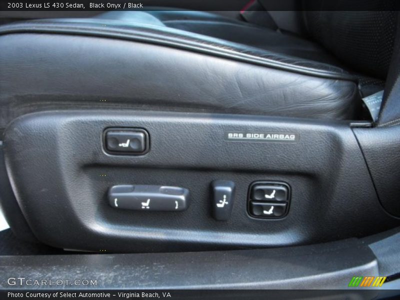 Black Onyx / Black 2003 Lexus LS 430 Sedan