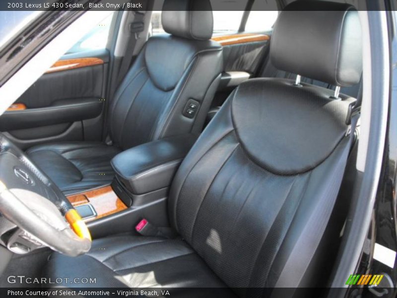 Black Onyx / Black 2003 Lexus LS 430 Sedan