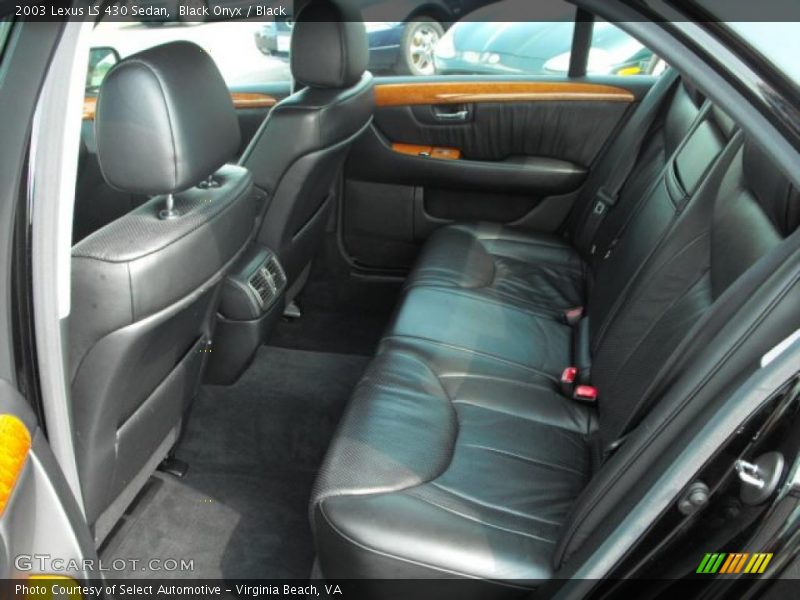 Black Onyx / Black 2003 Lexus LS 430 Sedan