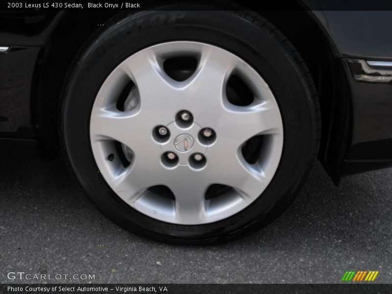 Black Onyx / Black 2003 Lexus LS 430 Sedan