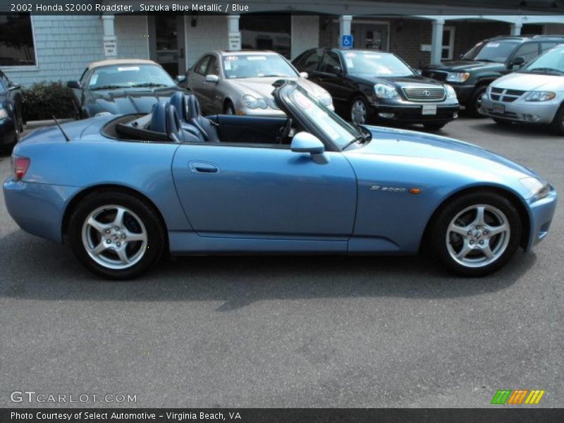 Suzuka Blue Metallic / Blue 2002 Honda S2000 Roadster