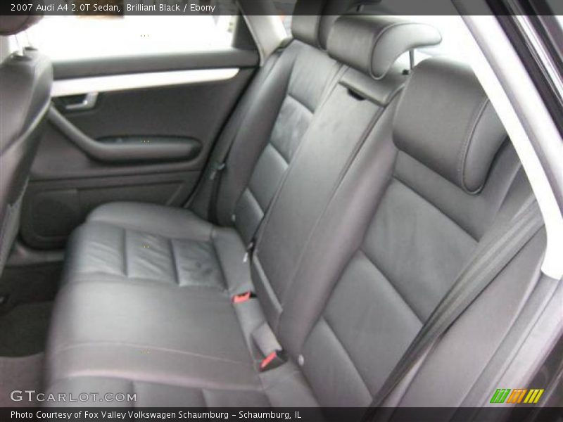 Brilliant Black / Ebony 2007 Audi A4 2.0T Sedan