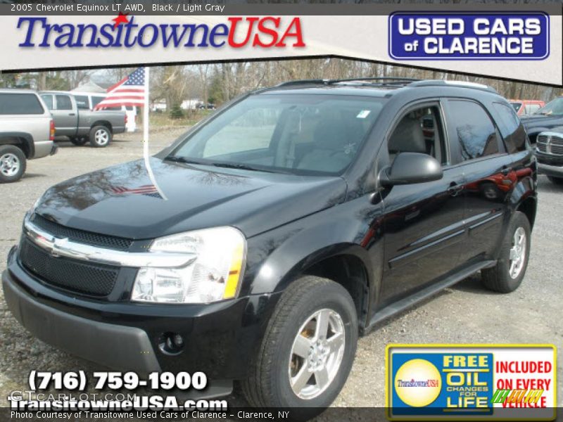 Black / Light Gray 2005 Chevrolet Equinox LT AWD