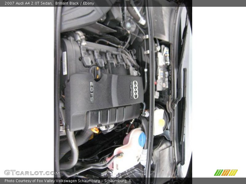Brilliant Black / Ebony 2007 Audi A4 2.0T Sedan