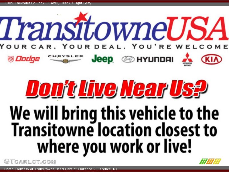 Black / Light Gray 2005 Chevrolet Equinox LT AWD