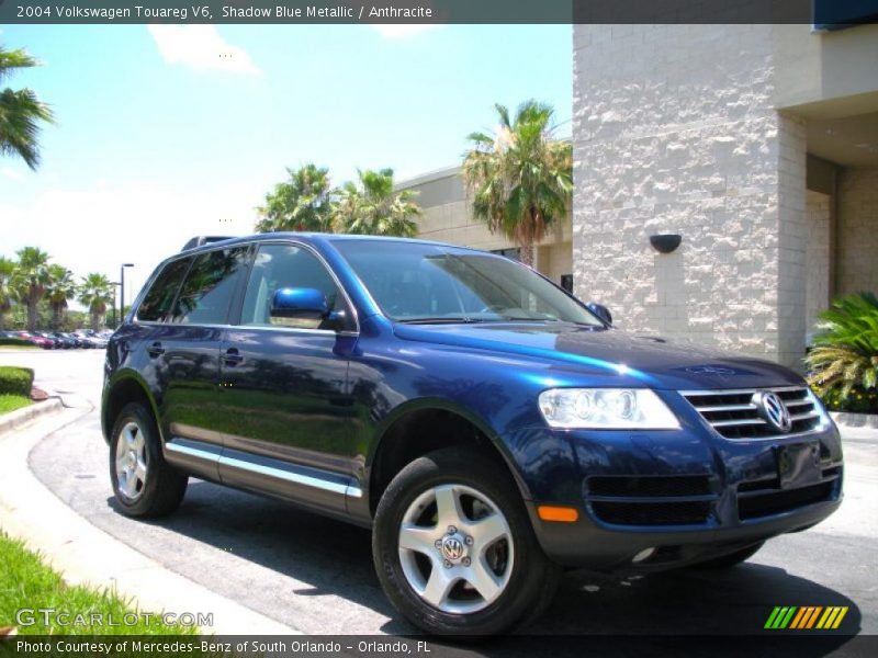 Shadow Blue Metallic / Anthracite 2004 Volkswagen Touareg V6