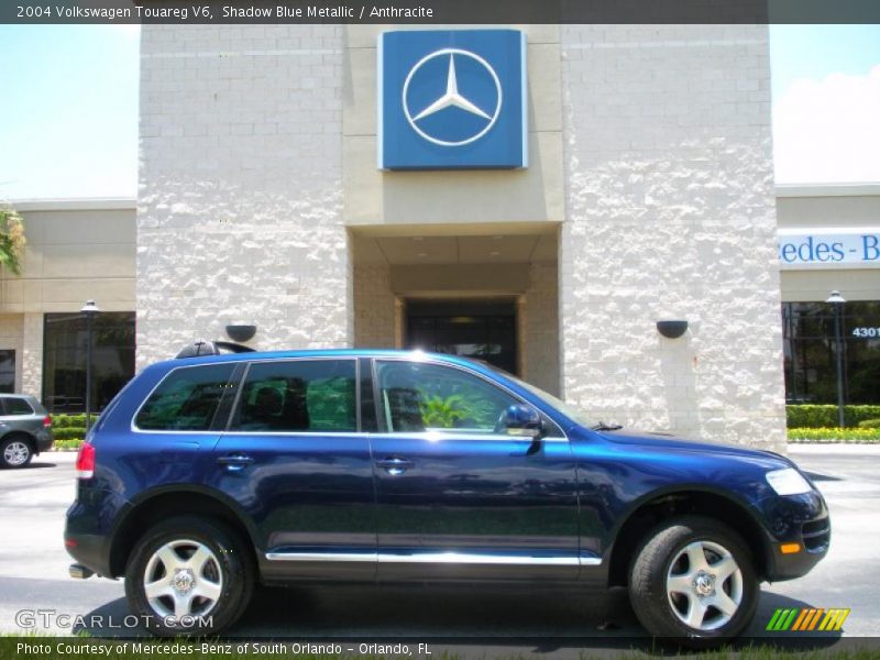 Shadow Blue Metallic / Anthracite 2004 Volkswagen Touareg V6