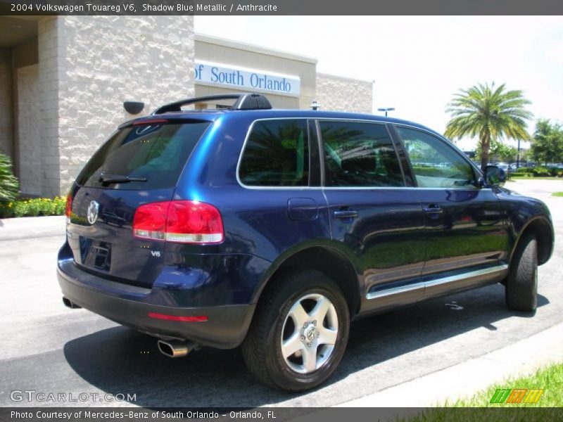 Shadow Blue Metallic / Anthracite 2004 Volkswagen Touareg V6