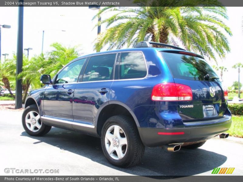 Shadow Blue Metallic / Anthracite 2004 Volkswagen Touareg V6