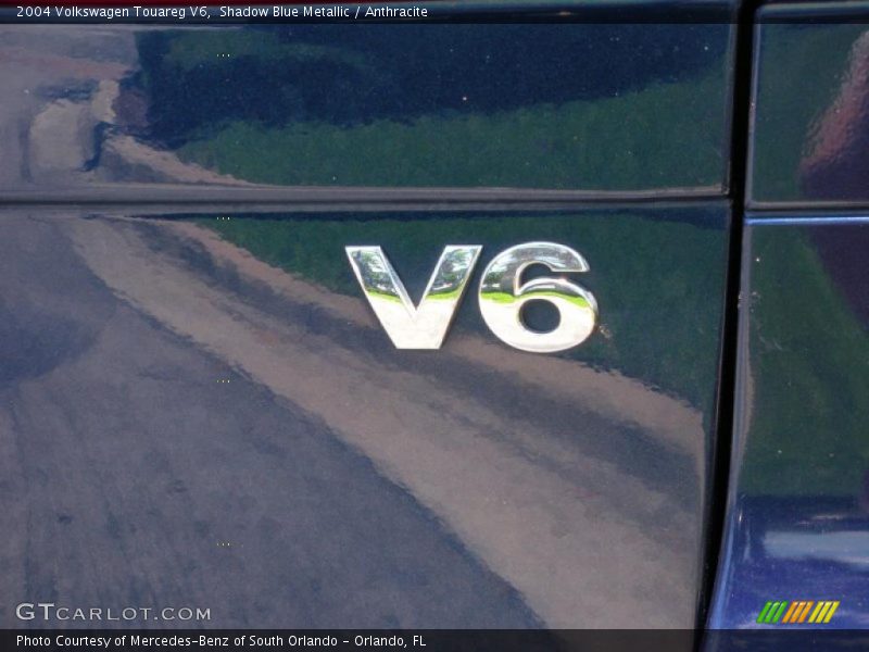 Shadow Blue Metallic / Anthracite 2004 Volkswagen Touareg V6