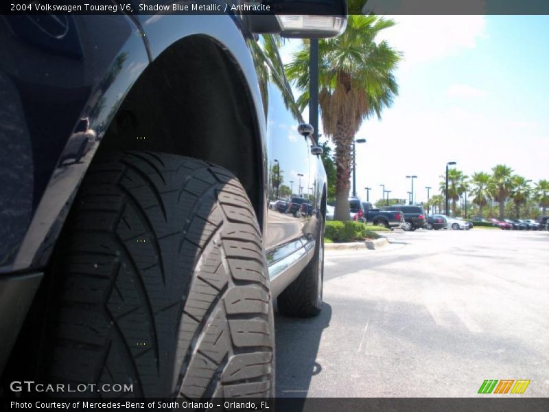Shadow Blue Metallic / Anthracite 2004 Volkswagen Touareg V6
