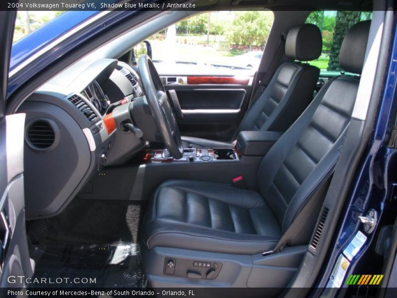 Shadow Blue Metallic / Anthracite 2004 Volkswagen Touareg V6