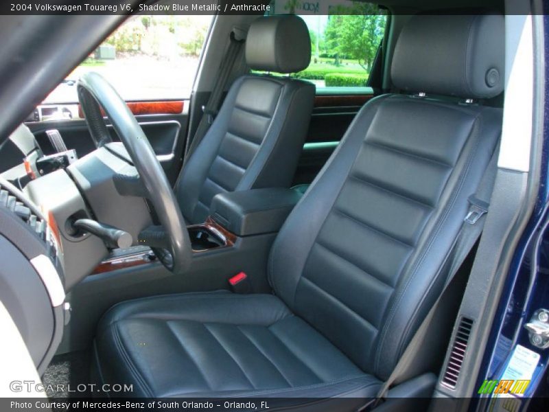 Shadow Blue Metallic / Anthracite 2004 Volkswagen Touareg V6