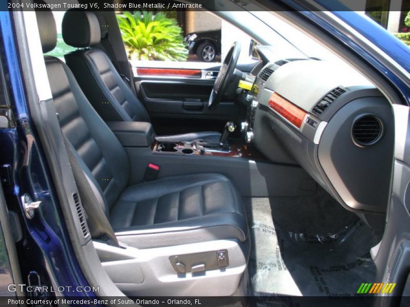 Shadow Blue Metallic / Anthracite 2004 Volkswagen Touareg V6
