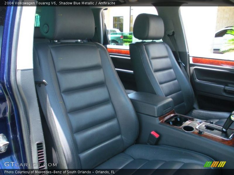 Shadow Blue Metallic / Anthracite 2004 Volkswagen Touareg V6