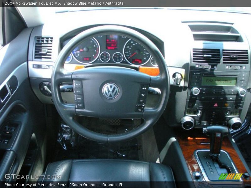 Shadow Blue Metallic / Anthracite 2004 Volkswagen Touareg V6