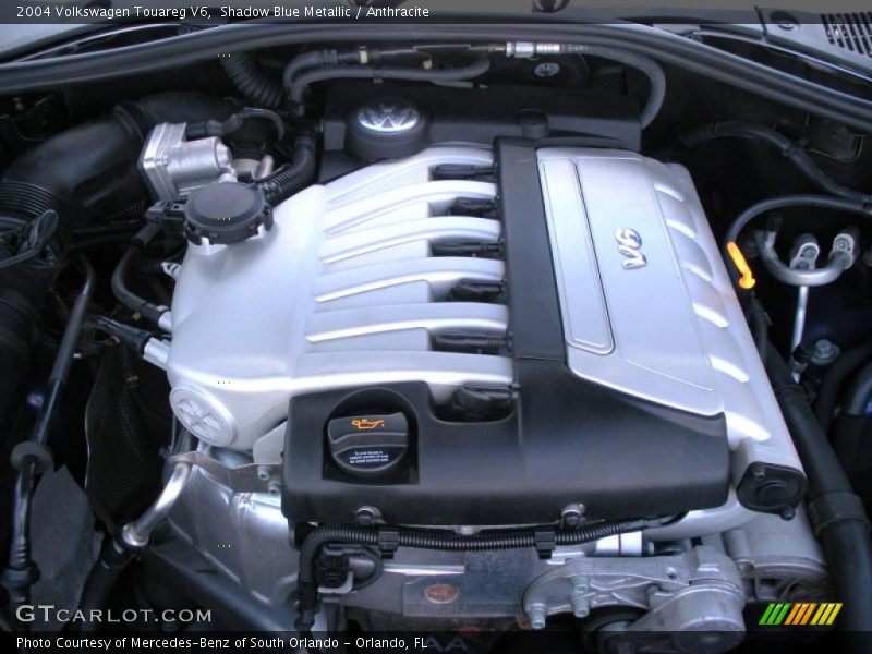 Shadow Blue Metallic / Anthracite 2004 Volkswagen Touareg V6