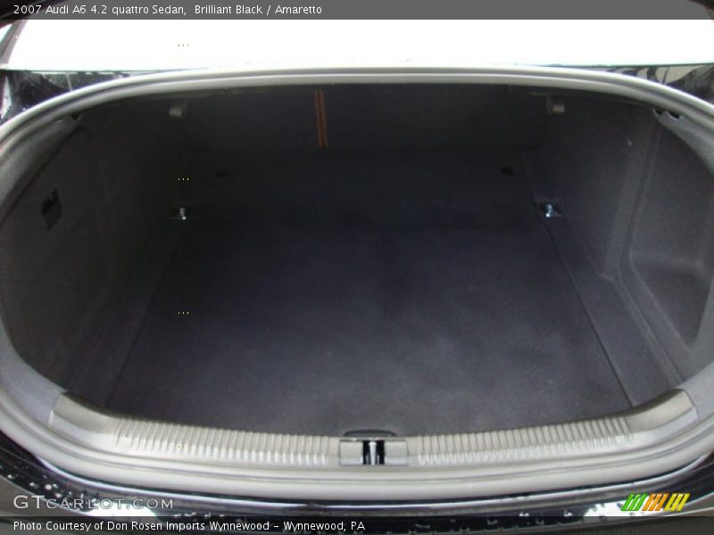 Brilliant Black / Amaretto 2007 Audi A6 4.2 quattro Sedan