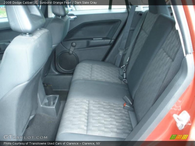 Sunburst Orange Pearl / Dark Slate Gray 2008 Dodge Caliber SE