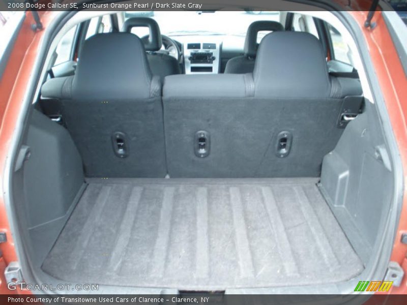 Sunburst Orange Pearl / Dark Slate Gray 2008 Dodge Caliber SE