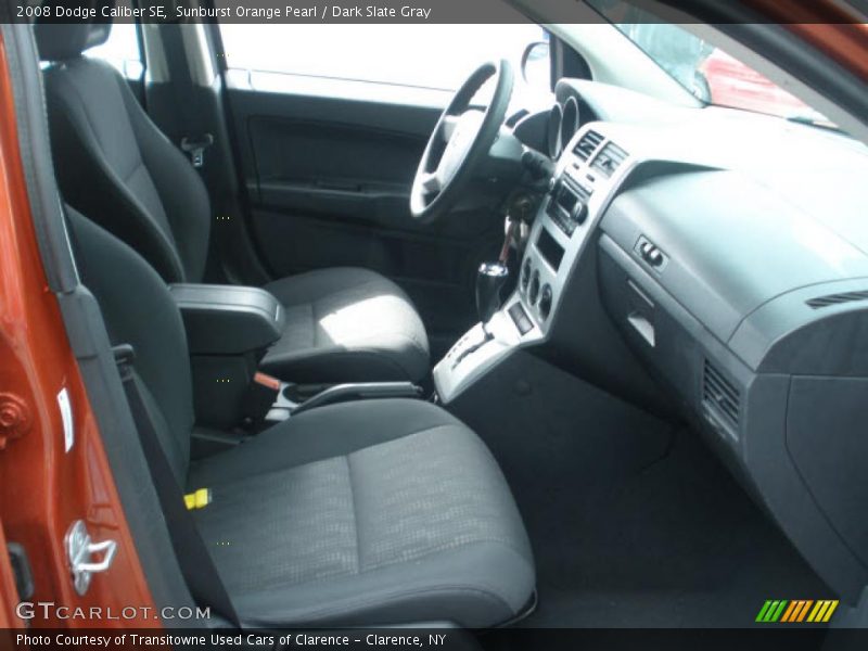 Sunburst Orange Pearl / Dark Slate Gray 2008 Dodge Caliber SE
