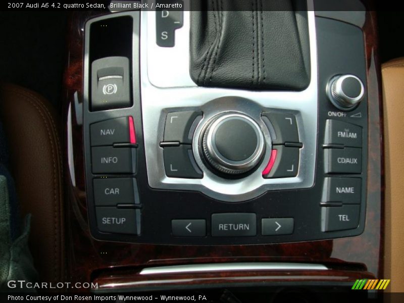 Brilliant Black / Amaretto 2007 Audi A6 4.2 quattro Sedan