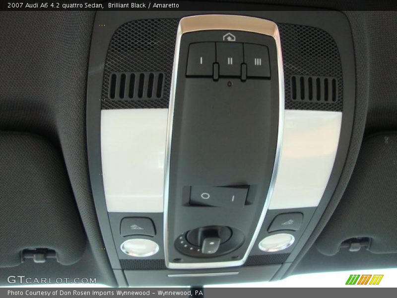 Brilliant Black / Amaretto 2007 Audi A6 4.2 quattro Sedan