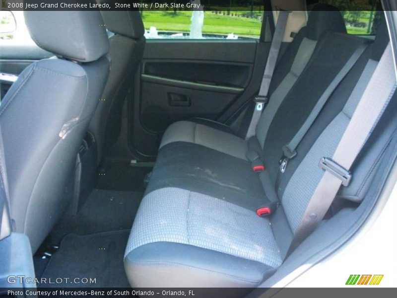 Stone White / Dark Slate Gray 2008 Jeep Grand Cherokee Laredo