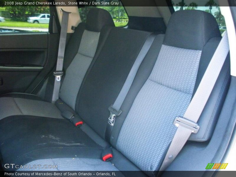 Stone White / Dark Slate Gray 2008 Jeep Grand Cherokee Laredo
