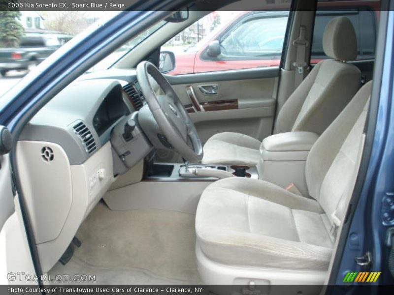 Spark Blue / Beige 2006 Kia Sorento EX