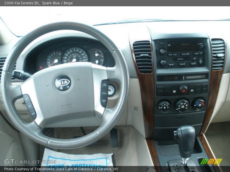Spark Blue / Beige 2006 Kia Sorento EX