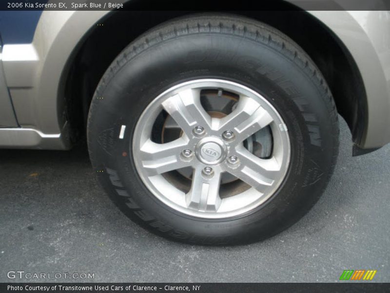 Spark Blue / Beige 2006 Kia Sorento EX