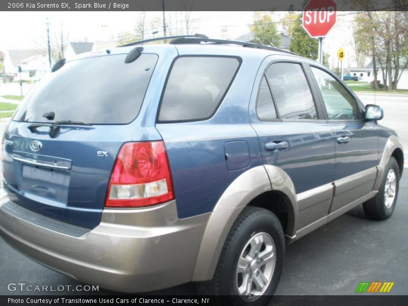 Spark Blue / Beige 2006 Kia Sorento EX
