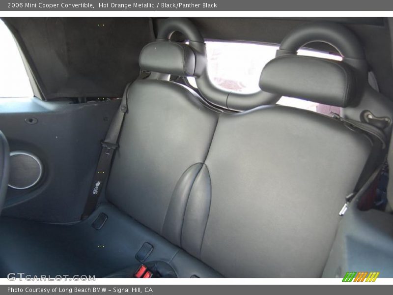 Hot Orange Metallic / Black/Panther Black 2006 Mini Cooper Convertible