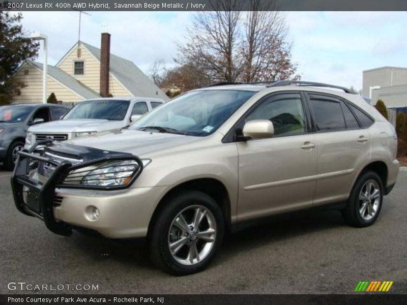 Savannah Beige Metallic / Ivory 2007 Lexus RX 400h AWD Hybrid
