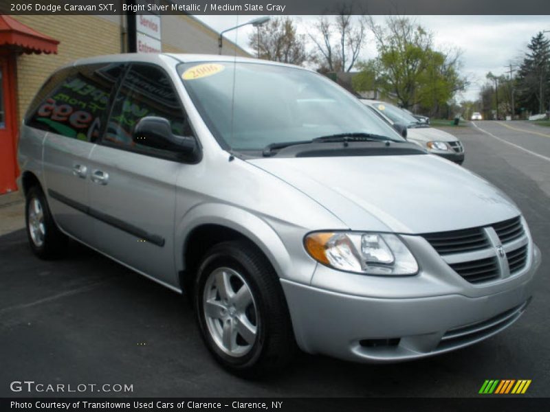 Bright Silver Metallic / Medium Slate Gray 2006 Dodge Caravan SXT