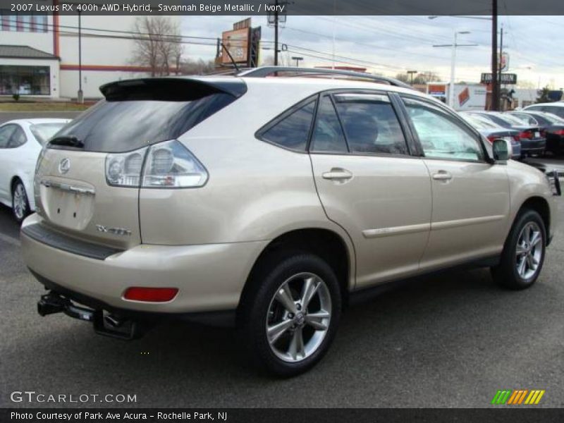 Savannah Beige Metallic / Ivory 2007 Lexus RX 400h AWD Hybrid