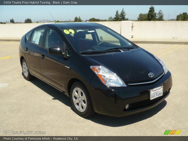 Black / Dark Gray 2009 Toyota Prius Hybrid Touring