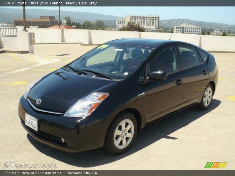 Black / Dark Gray 2009 Toyota Prius Hybrid Touring
