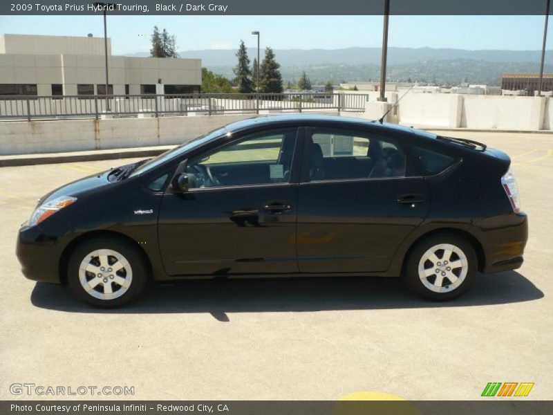 Black / Dark Gray 2009 Toyota Prius Hybrid Touring