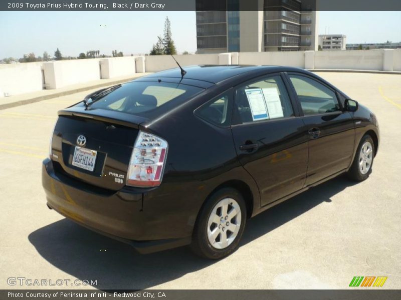 Black / Dark Gray 2009 Toyota Prius Hybrid Touring