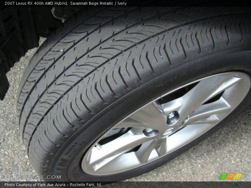 Savannah Beige Metallic / Ivory 2007 Lexus RX 400h AWD Hybrid