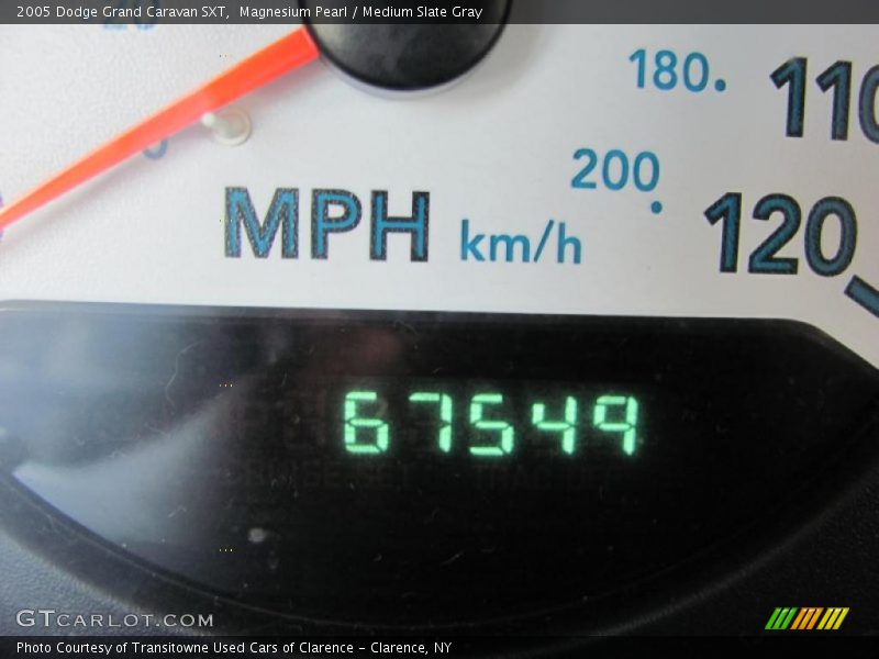 Magnesium Pearl / Medium Slate Gray 2005 Dodge Grand Caravan SXT