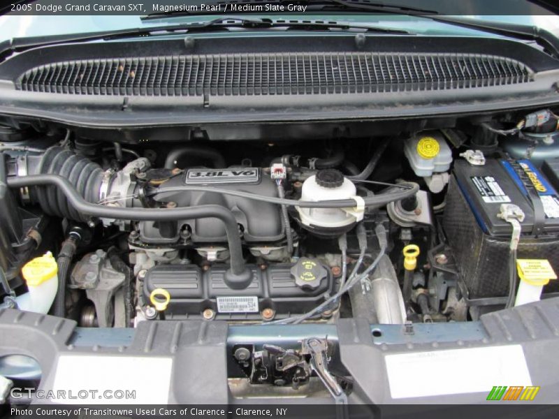 Magnesium Pearl / Medium Slate Gray 2005 Dodge Grand Caravan SXT