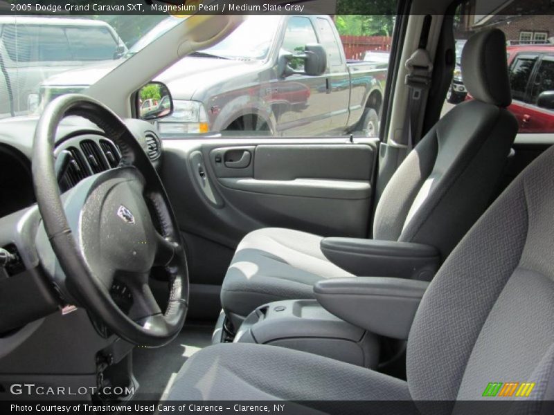 Magnesium Pearl / Medium Slate Gray 2005 Dodge Grand Caravan SXT