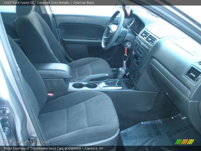 Tungsten Grey Metallic / Charcoal Black 2007 Ford Fusion SE