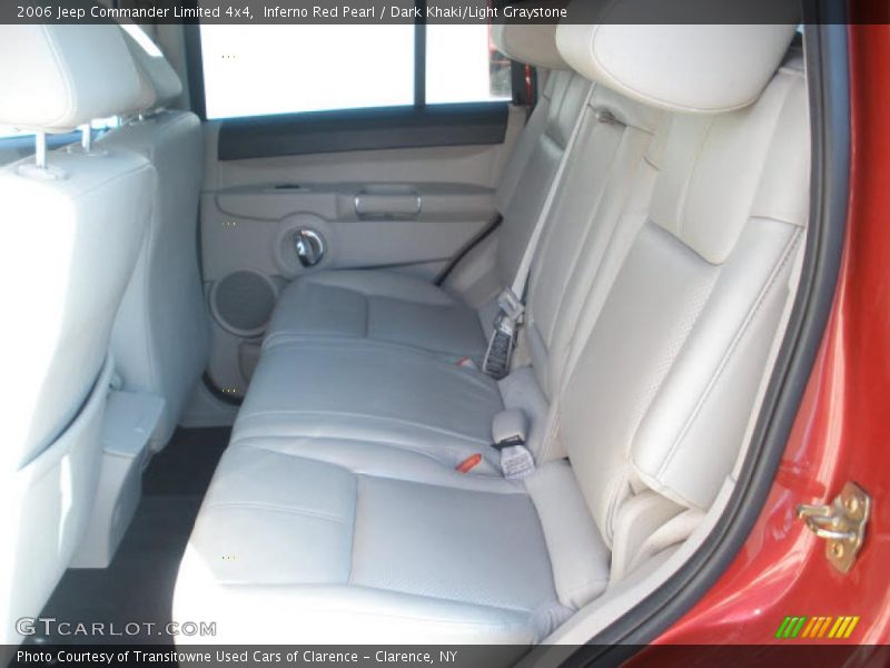 Inferno Red Pearl / Dark Khaki/Light Graystone 2006 Jeep Commander Limited 4x4