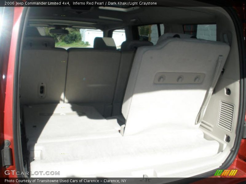 Inferno Red Pearl / Dark Khaki/Light Graystone 2006 Jeep Commander Limited 4x4