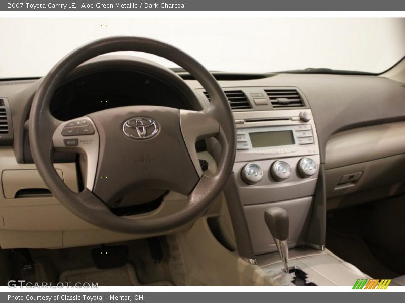 Aloe Green Metallic / Dark Charcoal 2007 Toyota Camry LE